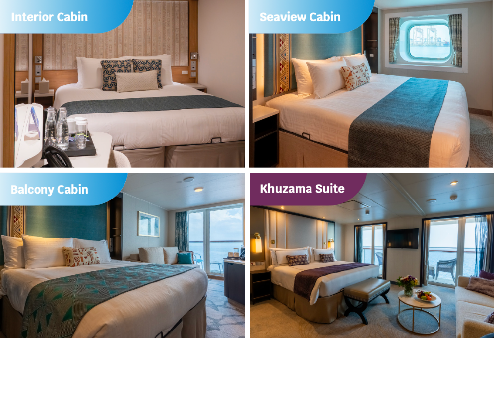 What Are Aroya Cruise Cabins Like?  