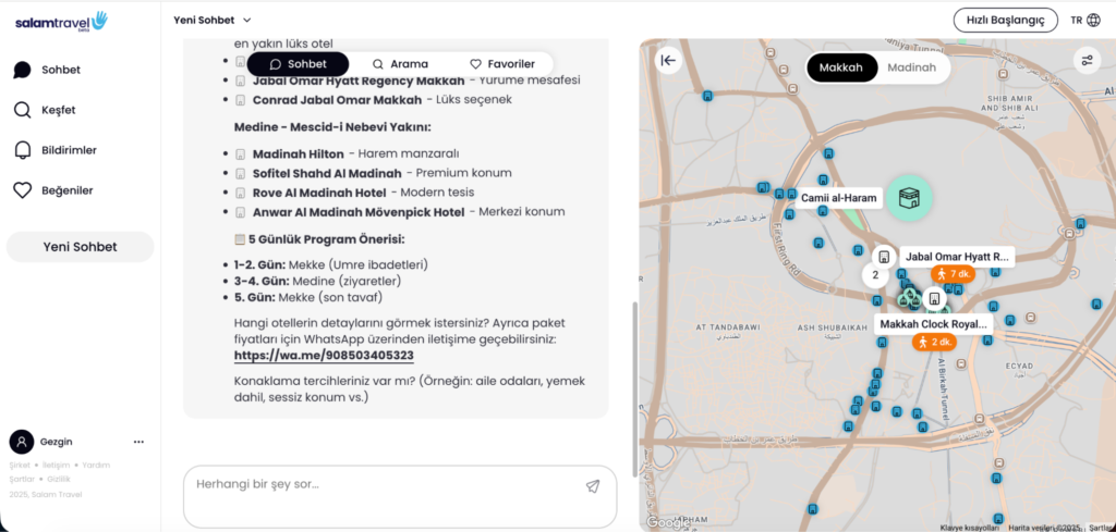 Umre Asistanı Nasıl Kullanılır?  